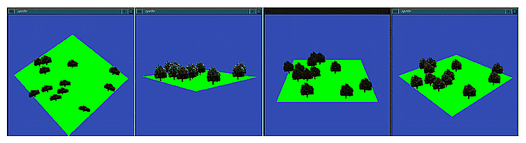 Sprites Viewed with Axial Sprite Mode